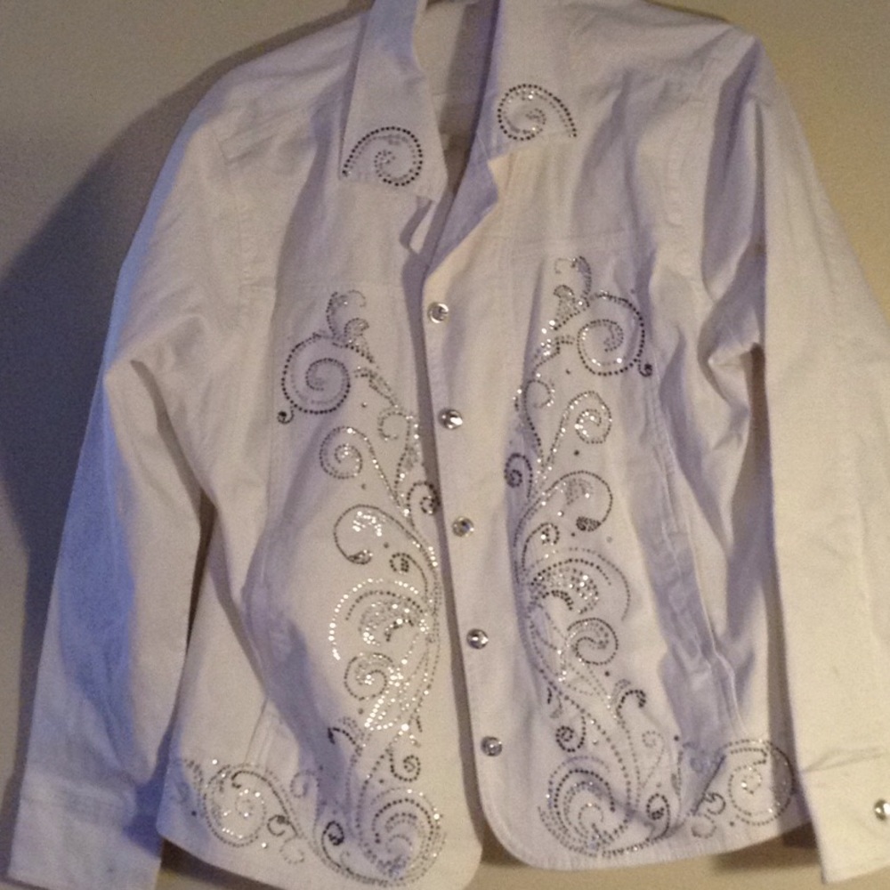 Rhinestone Jean jacket